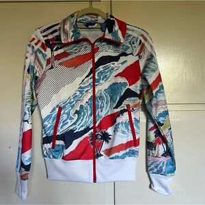 Adidas‎ Firebird Venice Beach Superstar Track Jacket Size XS
